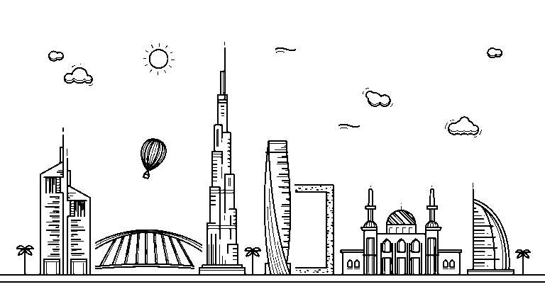 Dubai skyline